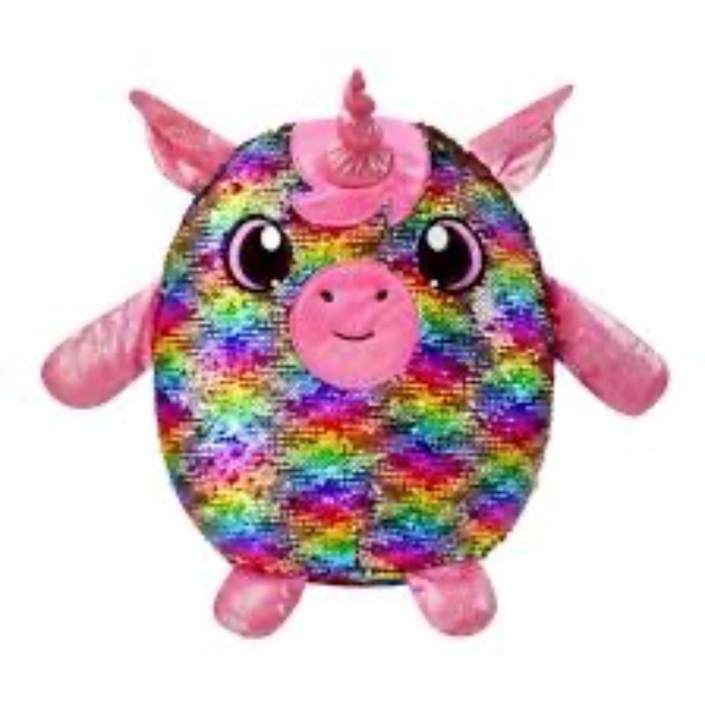 Shimmeez 8" Maggie Unicorn Sequin Plush